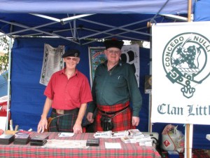 Two suspects at Clan Little stall Turakina 2015